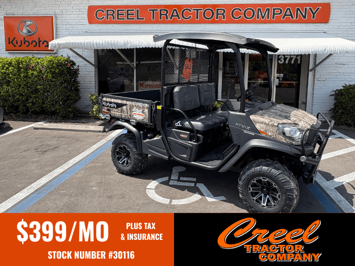 Kubota RTVX2-PCLA24 CAMO