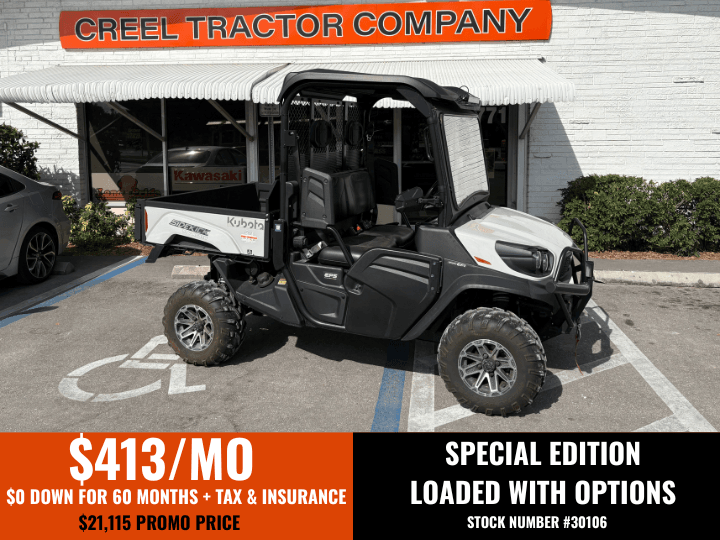 KUBOTA RTVXG850GLAS24