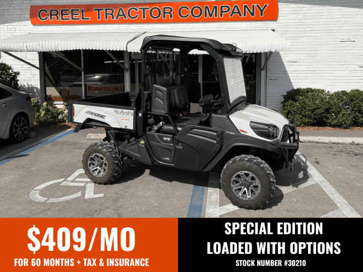 KUBOTA RTVXG850GLAS24